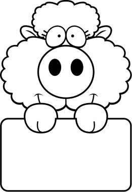 Çizgi film kuzu işareti