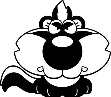 Çizgi film kokarca kızgın