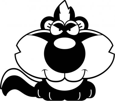 Çizgi film kurnaz kokarca