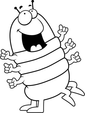 Dans çizgi film kırkayak