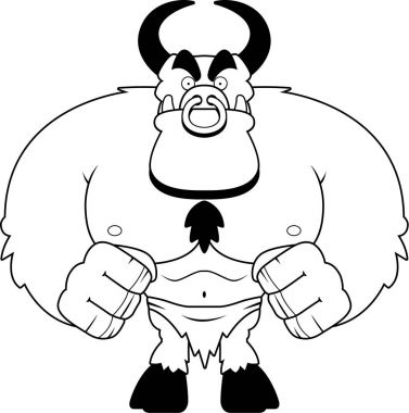 karikatür kırmızı şeytan