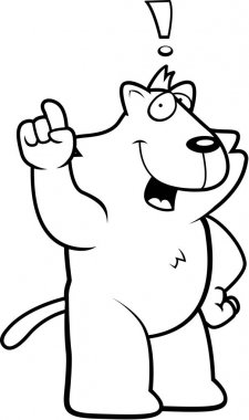 Karikatür kedi fikir