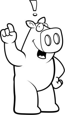 Çizgi film domuz fikir