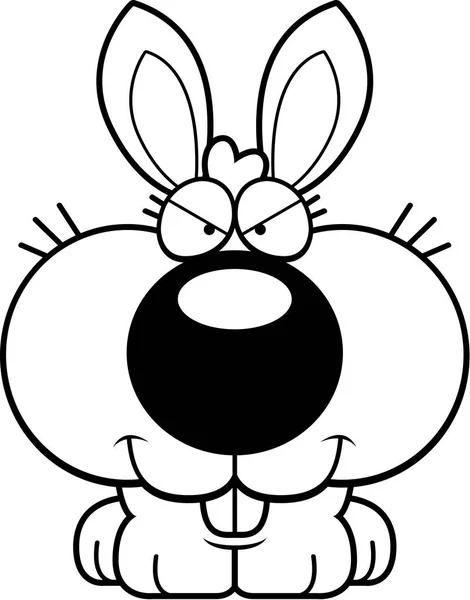 Πονηρός Bunny κινούμενων σχεδίων — Διανυσματικό Αρχείο