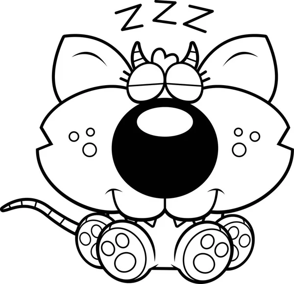 Çizgi film Chupacabra uyuklayan