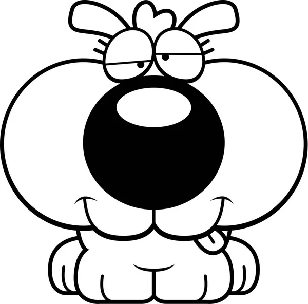 Kreslený Goofy štěně pes — Stockový vektor