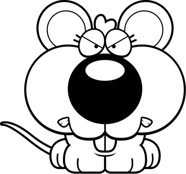 Сердитий мишки мультфільм — стоковий вектор