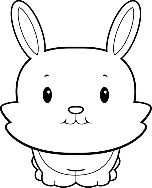 Conejo bebé de dibujos animados — Vector de stock