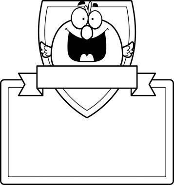 Karikatür kuş işareti