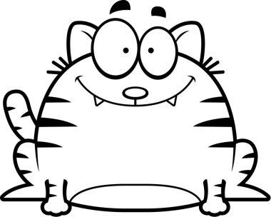 Gülümseyen küçük kedi