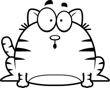 sürpriz küçük kedi