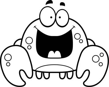 Mutlu küçük Yengeç