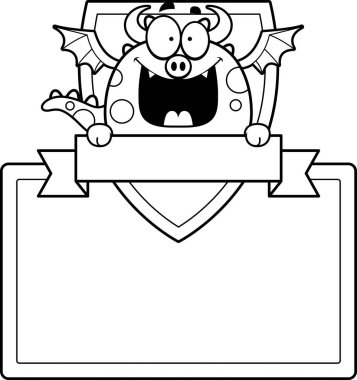 Karikatür ejderha işareti