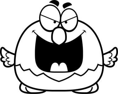 Kötülük küçük kel kartal