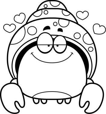 Küçük pavurya aşık