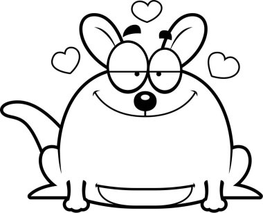 Aşık küçük kanguru