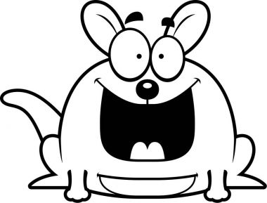 Mutlu küçük kanguru