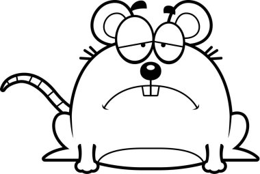 Depresif küçük fare