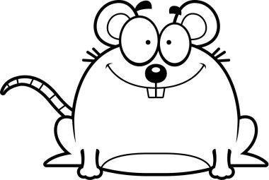 Gülümseyen küçük fare