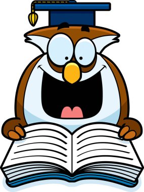 Çizgi film baykuş okuma