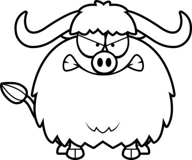 Kızgın çizgi film Yak