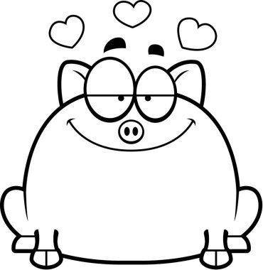 Aşık küçük domuz