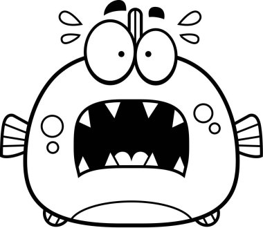 Korkmuş küçük Piranha