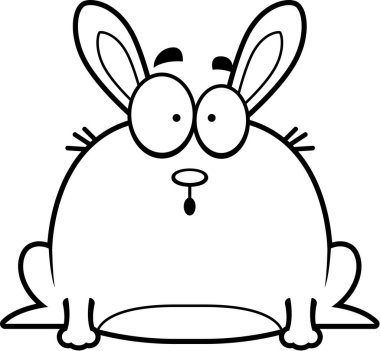 Sürpriz küçük tavşan