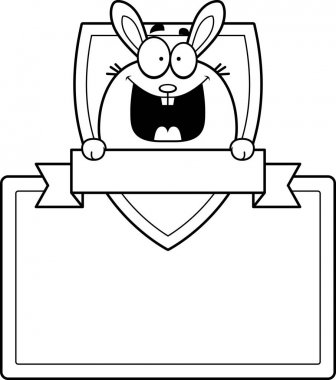 Çizgi film Bunny işareti