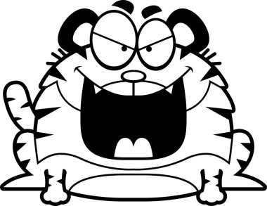 Kötü çizgi film kaplan