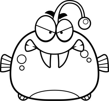 Kızgın küçük Viperfish