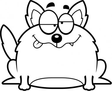 Küçük kurt sarhoş