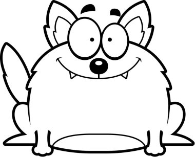 Gülümseyen küçük kurt