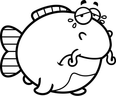 Ağlayan çizgi film yayın balığı