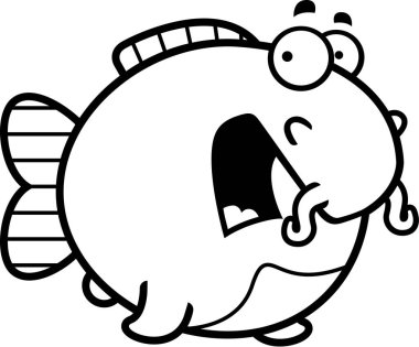 Korkmuş çizgi film yayın balığı