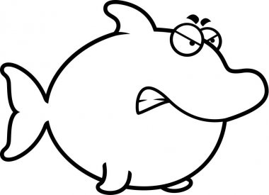 Kızgın çizgi film yunus