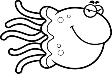 Kurnaz karikatür denizanası