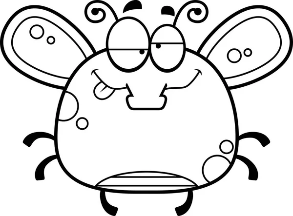Petite mouche ivre — Image vectorielle