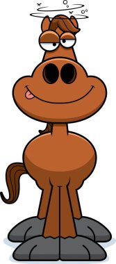 Sarhoş karikatür at