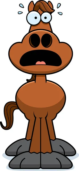 Korkmuş karikatür at