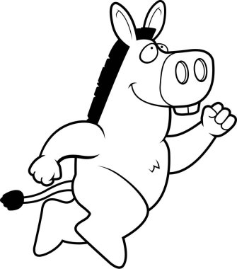 Çizgi film eşek atlama