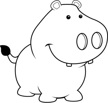 Çizgi film Bebek Hippo