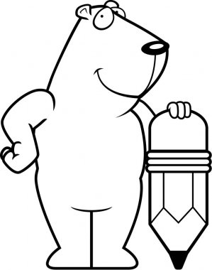 Çizgi film Groundhog kalem