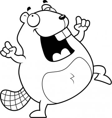 Dans çizgi film kunduz