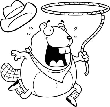 Çizgi film kunduz Rodeo