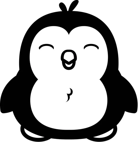 Cartoon Baby Penguin — Stock Vector