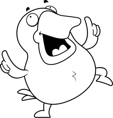 Dans çizgi film kaz