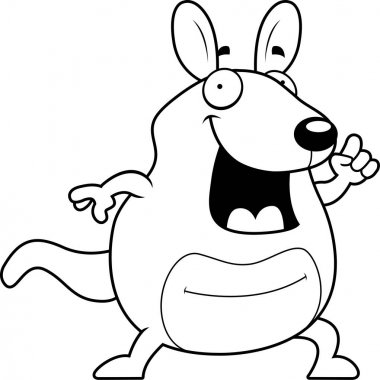 Çizgi film Wallaby fikir