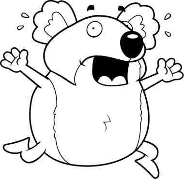 Çizgi film Koala panik