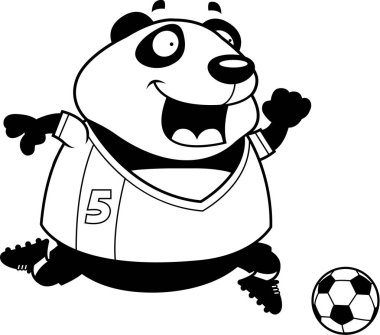 Çizgi film Panda futbol